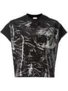 Giamba Sequin T-shirt, Women's, Size: 42, Black, Polyester/cotton