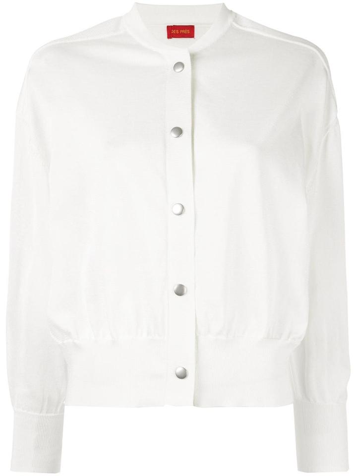 Des Prés Regular Cardigan - White