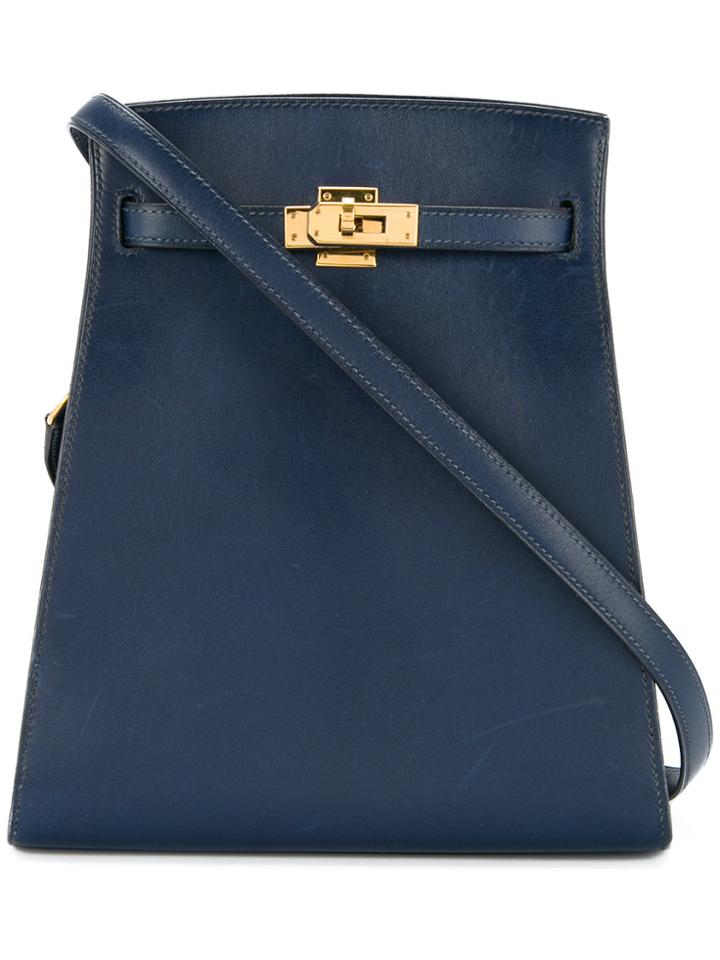Hermès Vintage Kelly Sports Pm Bag - Blue