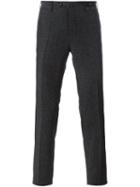 Pt01 Slim-fit Trousers, Men's, Size: 52, Grey, Silk/virgin Wool