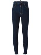 Dsquared2 'twiggi' Jeans, Women's, Size: 44, Blue, Cotton/spandex/elastane