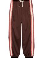 Gucci G Rhombus Patch Track Pants - Brown