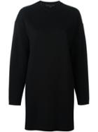 Alexander Wang Round Neck Sweatshirt, Women's, Size: Small, Black, Silk/nylon/spandex/elastane/merino