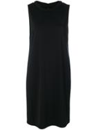 Dkny Shift Fitted Dress - Black