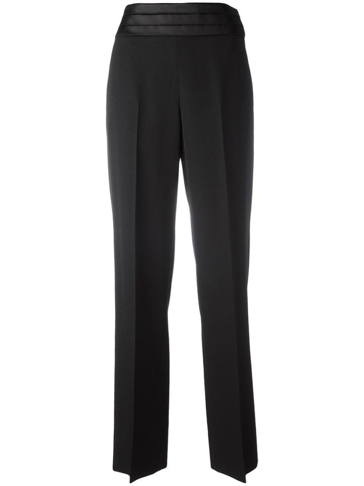 Maison Margiela Pleated Waistband Trousers - Black