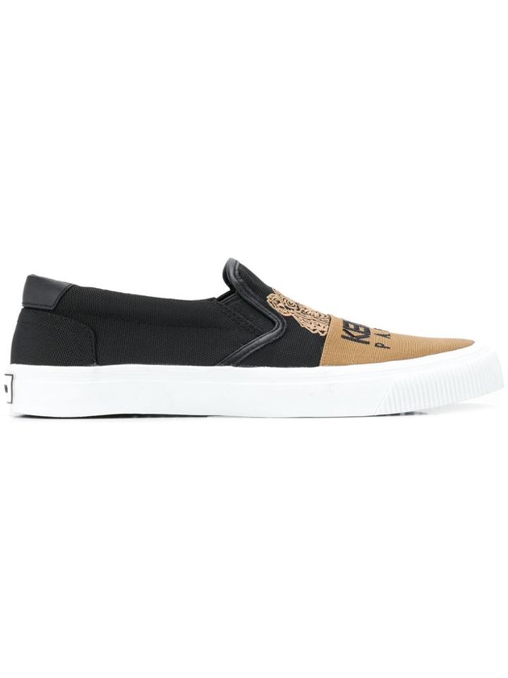 Kenzo K-skate Tiger Sneakers - Black