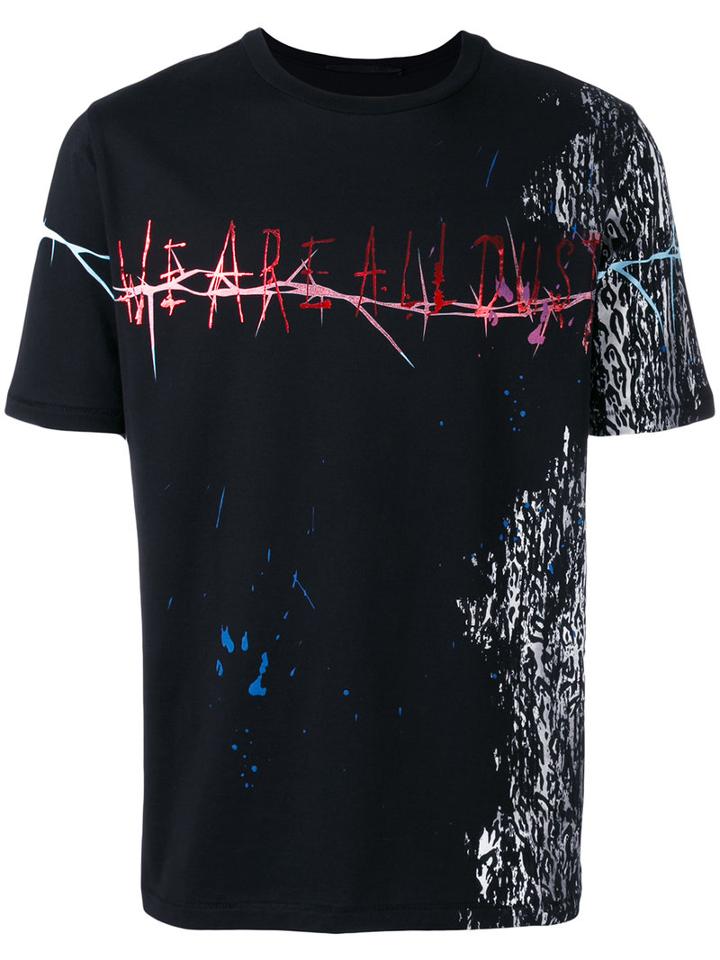 Haider Ackermann - Printed T-shirt - Men - Cotton - M, Black, Cotton