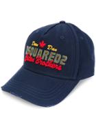 Dsquared2 Brothers Baseball Cap - Blue