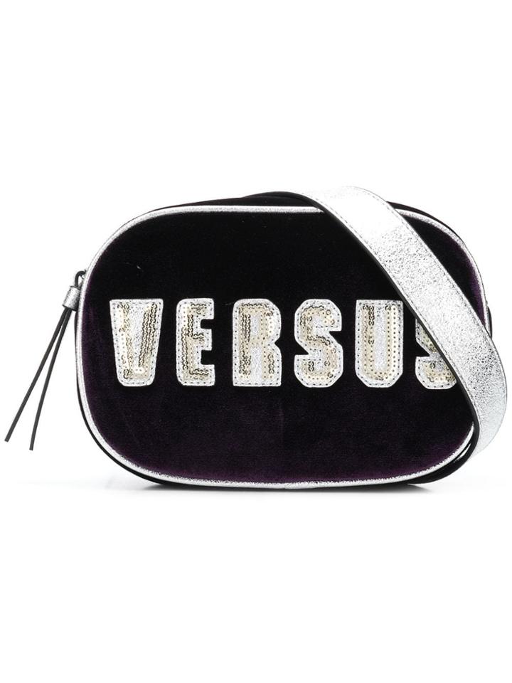 Versus Logo Belt Bag - Pink & Purple