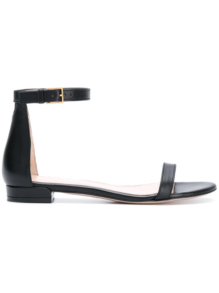 Stuart Weitzman Less Sandals - Black