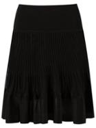 Andrea Bogosian Knitted Skirt, Women's, Size: P, Black, Polyamide/spandex/elastane/viscose