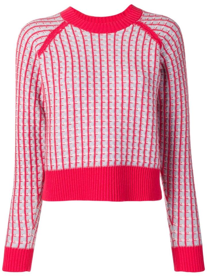 Barrie Contrast Detail Jumper - Grey