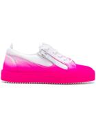 Giuseppe Zanotti Design May London Bicolour Sneakers - Pink & Purple