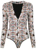 Tufi Duek Printed Bodysuit - Multicolour