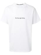 F.a.m.t. - Printed T-shirt - Unisex - Cotton - L, White, Cotton