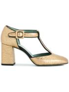 Paola D'arcano Buckled Pumps - Nude & Neutrals