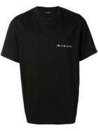 Throwback. Printed Logo T-shirt - Black