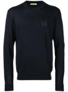 Versace Jeans Embroidered Sweatshirt - Blue