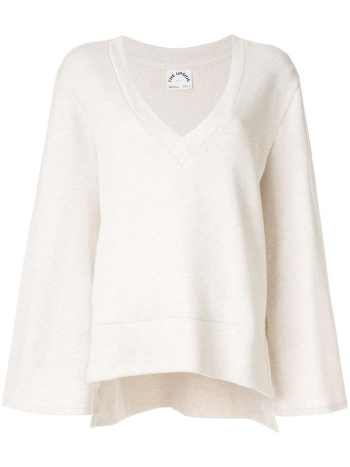 The Upside Wide Sleeve Jumper - Neutrals