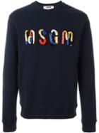 Msgm Rope Logo Sweatshirt