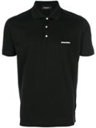 Dsquared2 - Basic Polo Shirt - Men - Cotton - M, Black, Cotton