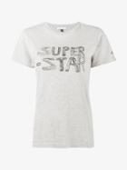 Bella Freud Super Star T-shirt, Women's, Size: Medium, Grey, Cotton
