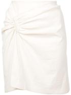 A.l.c. Fitted Mini Skirt - White