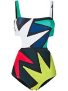 Mara Hoffman Contrast Swimsuit - Multicolour