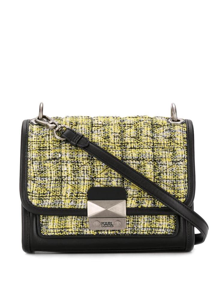 Karl Lagerfeld K/kuilted Small Handbag - Black