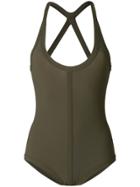 Rick Owens Fitted Swimsuit - Green