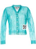 Aalto Short Cardigan - Blue