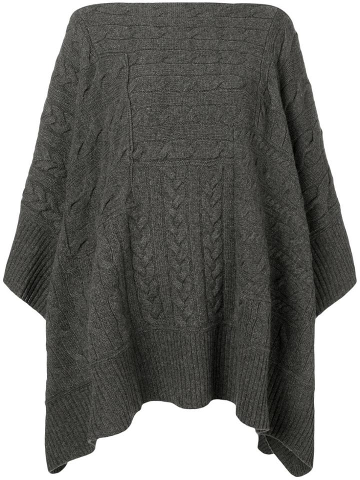 Polo Ralph Lauren Loose Fitted Knitted Top - Grey