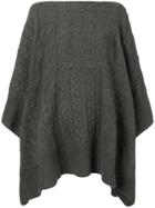 Polo Ralph Lauren Loose Fitted Knitted Top - Grey