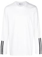 Y-3 Striped Detail Sweatshirt - White