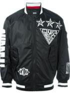 Ktz Surreal Big Bomber Jacket, Adult Unisex, Size: S, Black, Nylon