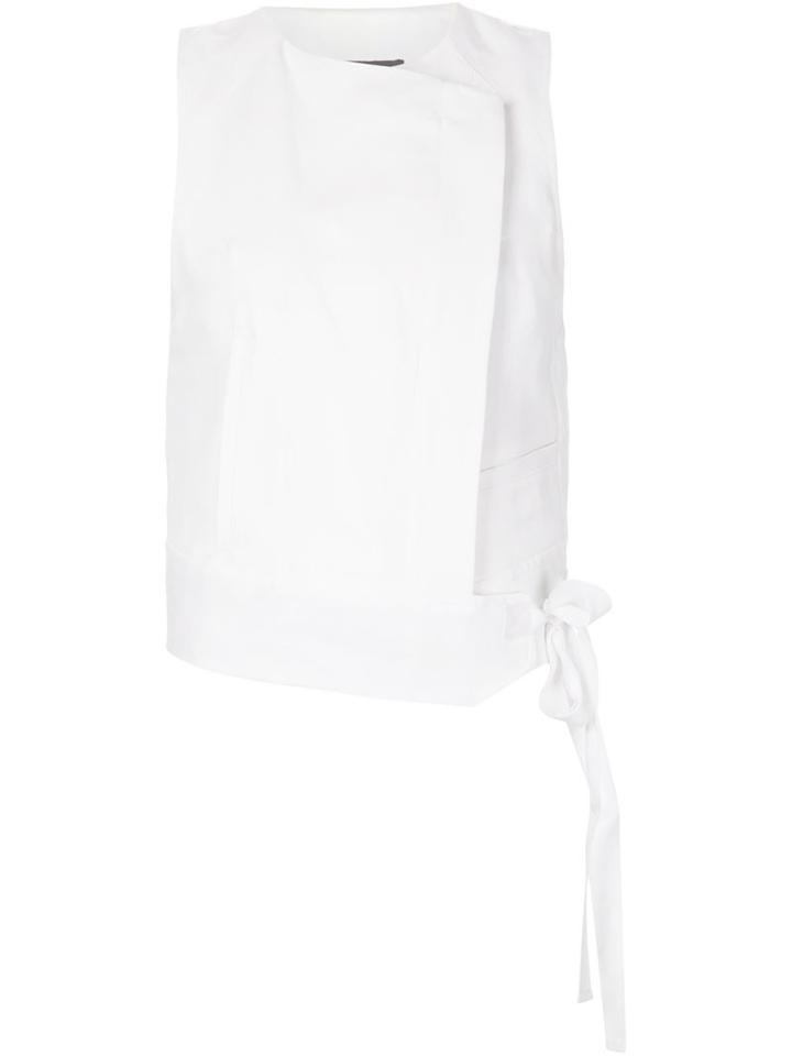 Ann Demeulemeester Sleeveless Wrap Jacket