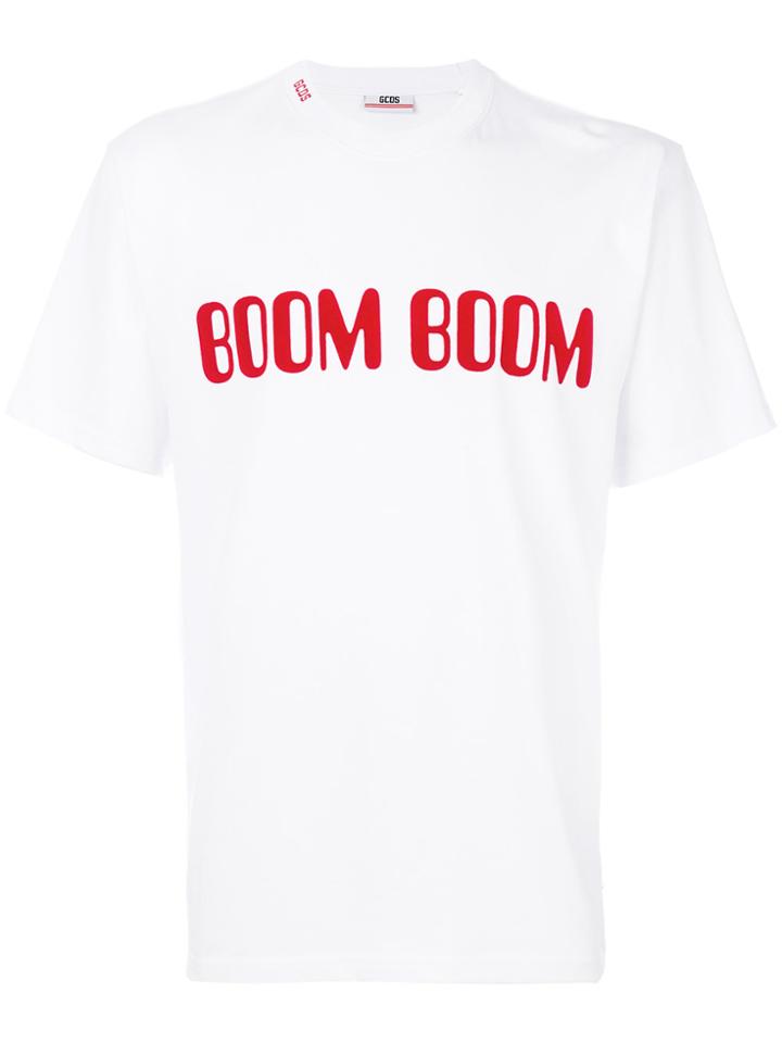 Gcds Boom Boom T-shirt - White