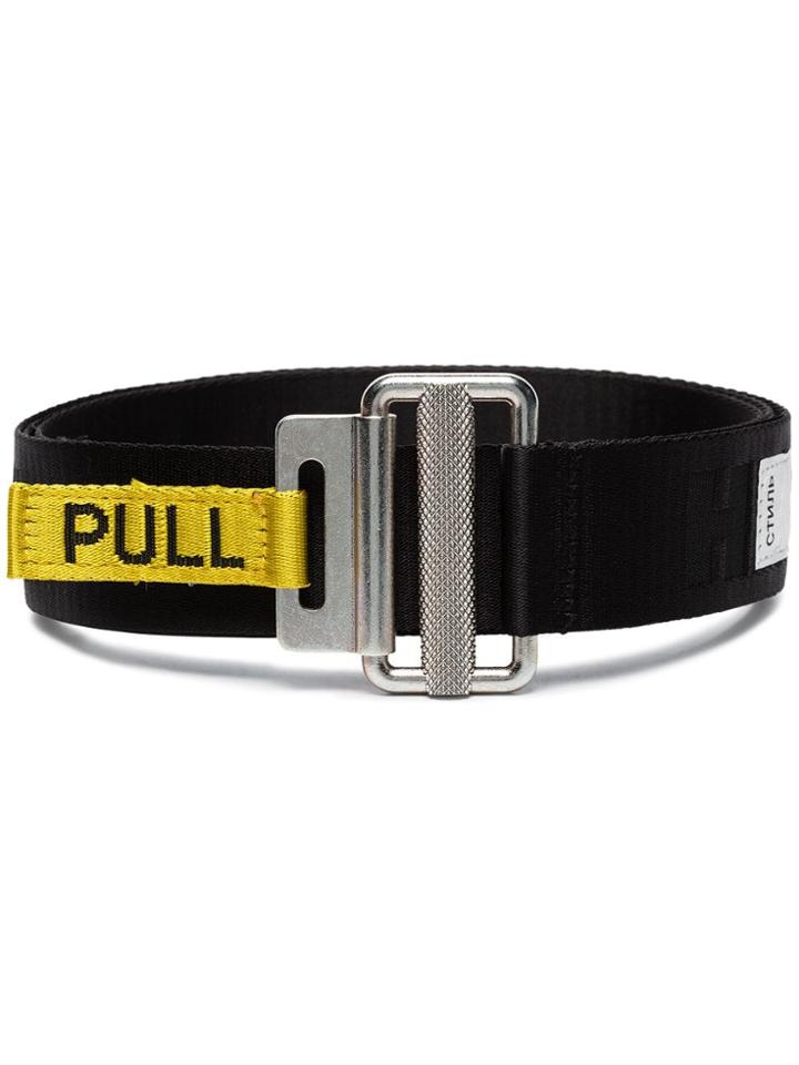 Heron Preston Logo Utility Belt - Black