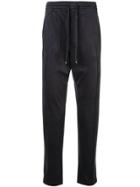 Giorgio Armani Straight Leg Track Pants - Blue