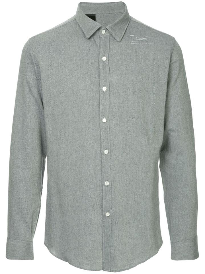 N. Hoolywood Button Down Shirt - Grey