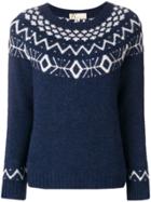 Local Fair Isle Knit Sweater - Blue