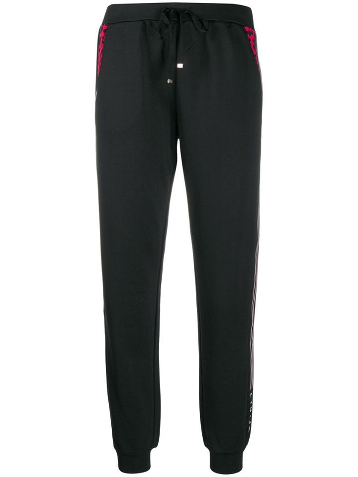 Liu Jo Side Stripe Track Pants - Black