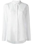 Twin-set Classic Shirt, Women's, Size: Xxs, White, Lyocell