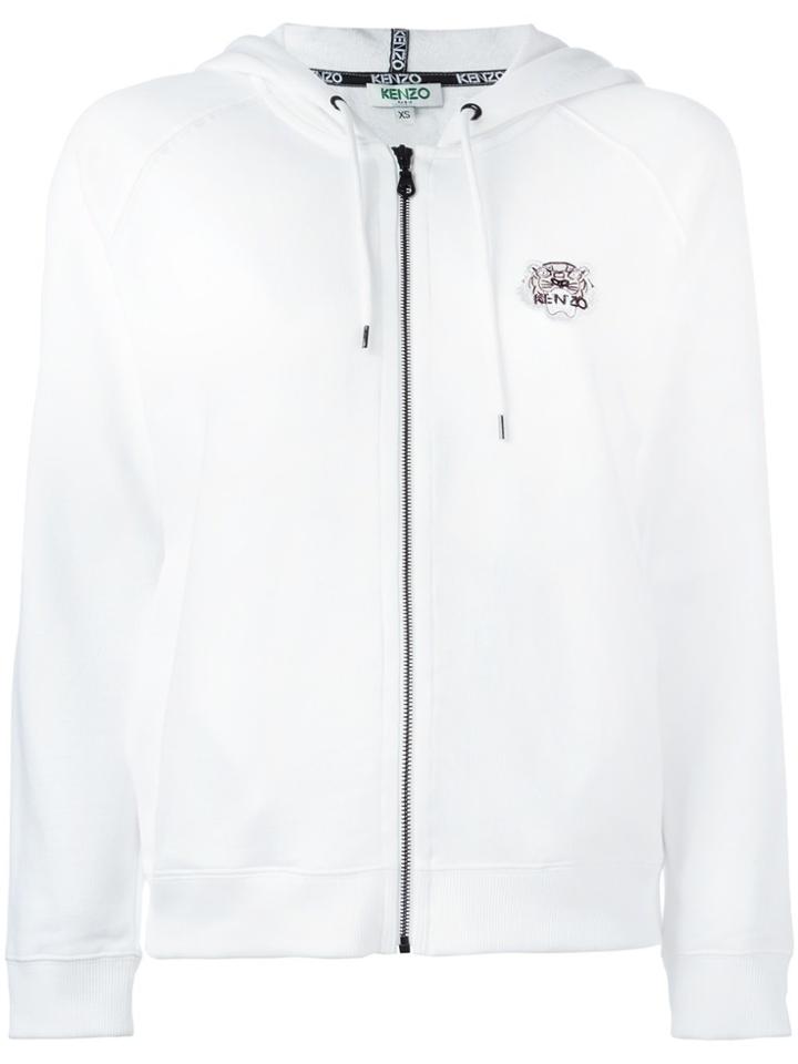 Kenzo Mini Tiger Hoodie - White