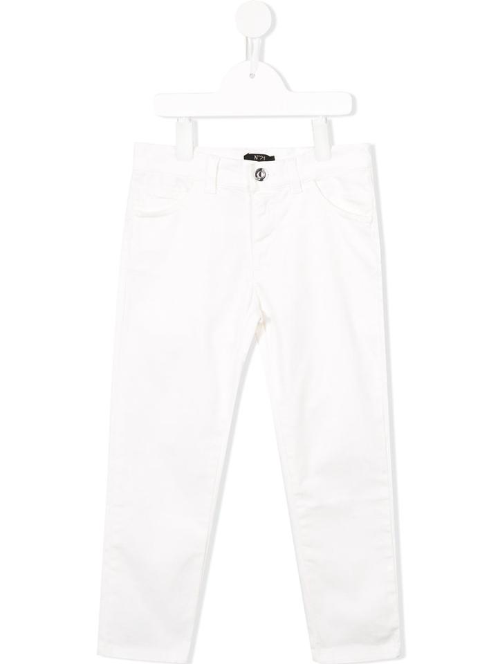 No21 Kids - Straight-leg Jeans - Kids - Cotton/spandex/elastane - 4 Yrs, White