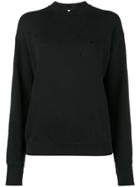 Helmut Lang Distressed Sweatshirt - Black