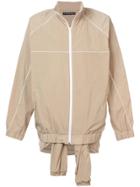 Y / Project Mock Layer Coach Jacket - Nude & Neutrals