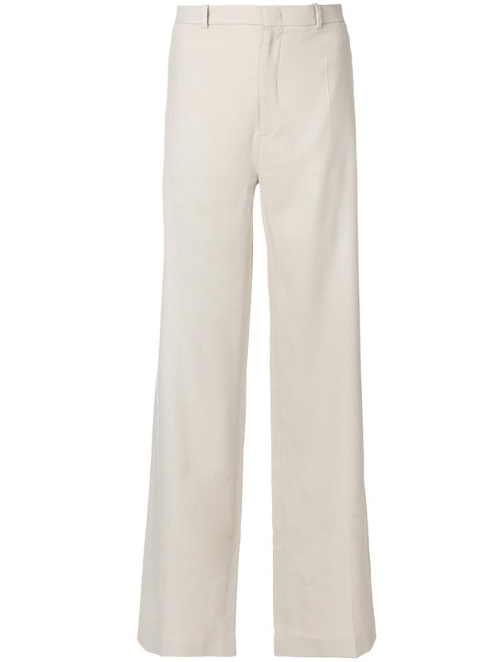 Joseph Flared Trousers - Nude & Neutrals