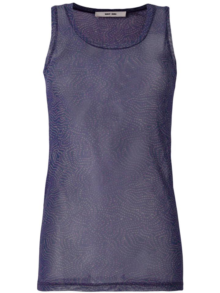 Damir Doma Tarek Tank Top - Blue