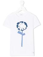 Il Gufo Dandy Lion Print T-shirt - White